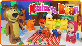 ♥ Masha and the Bear (Маша и Медведь) Summer Adventures Compilation 2016