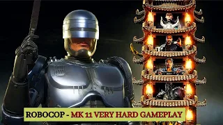 Mortal Kombat 11 - Robocop Classic Tower Gameplay Very Hard ! Mk 11 Gameplay ! Mortal kombat 11 !