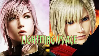 Dissidia Final Fantasy NT 1v1 - Lightning Vs Ace