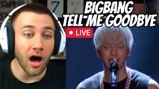 THE VOCALS 🤯🤯 BIGBANG - Tell Me Goodbye - Live Japan Dome Tour X - REACTION