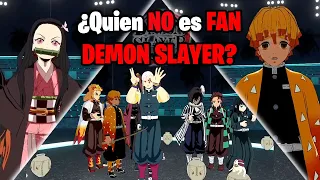 7 FANS de DEMON SLAYER VS 1 FALSO FAN | VrChat