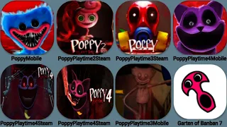 Poppy Playtime 4 Mobile Update, Poppy 4 Steam, Poppy Mobile, Banban 7Mobi, Poppy 3 Mobile, Poppy 3St