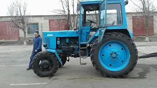 вождение трактора