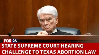 State Supreme Court hearing challenge to Texas abortion law