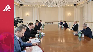 Dövlət başçısı Tatarıstan Prezidentini qəbul edib - APA TV