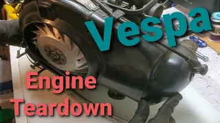 Part 1 - Engine Teardown - Vespa Rally 200 Rebuild