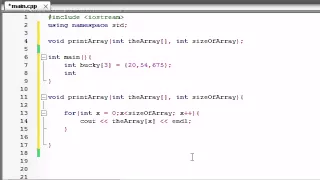 Buckys C++ Programming Tutorials   35   Passing Arrays to Functions | C++ Tutorial
