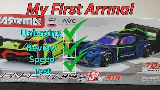 Arrma Vendetta - Unboxing - IT'S FAST! #rc #arrma #unboxing