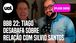 BBB 22: Tiago Abravanel desabafa sobre relação com Silvio Santos: 'Conexão nunca existiu'