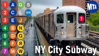 🇺🇸 New York City Subway | All the Lines