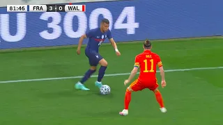 Kylian Mbappé's speed made Gareth Bale retire in this match