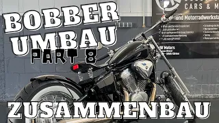 Bobber Umbau - Honda Shadow VT600 - Part 8 - Beleuchtung und Zusammenbau