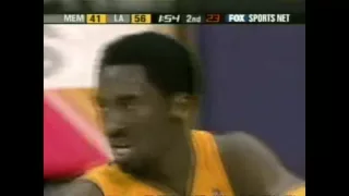 Kobe 56pts in 3qtrs 2002