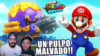 Pulpo Malo en la Isla de Mario Odyssey | Super Mario Odyssey Capitulo 10 | Juegos Karim Juega