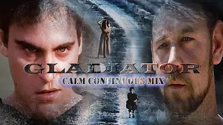 Gladiator Soundtrack | HANS ZIMMER | Iconic Music from the Epic Film|Calm Continuous Mix