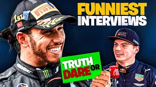 F1 Most FUNNIEST Interviews For 8 Minutes Straight
