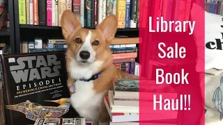 Library Sale Book Haul! | 2018 | Kendra Winchester
