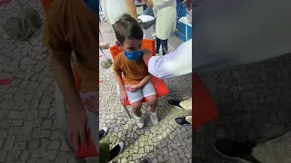 VACINA CONTRA COVID-19: MEU FILHO VACINADO! Pai que ama e não é ignorante vacina 💉 !!! Gabriel Neto