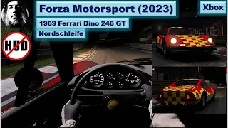 Forza Motorsport - Nordschleife - 1969 Ferrari Dino 246 GT - Ohne HUD - Cockpit View - Xbox Series X