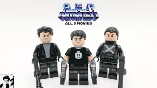 LEGO Punisher Custom Minifigs: Dolph Lundgren (1989), Thomas Jane (2004), Ray Stevenson (War Zone)!