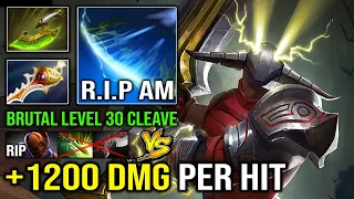 EVEN Late Game AM Can't Handle this Sven Cleave | WTF +1200 Damage Per Hit Crazy Burst DPS Dota 2