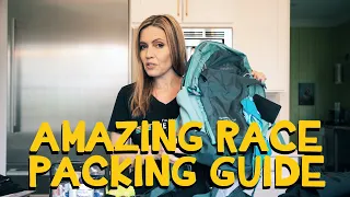 What I Packed For The Amazing Race