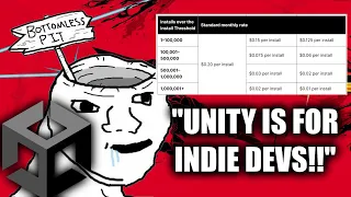 Unity’s Runtime Fee is almost as Pathetic as them | Unity Drama in a Nutshell