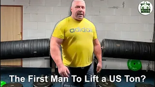 The First Man to Lift a Ton?