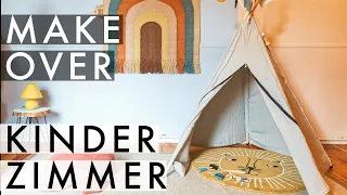 EXTREMES KINDERZIMMER MAKEOVER! | Regenbogenoverkill in blau und rosa | Jelena Weber