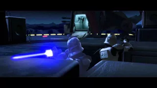 TCW Rookies   Captain Rex and Commander Cody vs Commando Droids with music from Jurassic Park