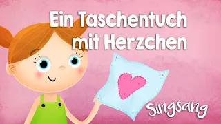 Ein Taschentuch mit Herzchen – Singsang – Lieder für Kinder 🎺