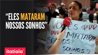 FAMÍLIA DE CRIANÇAS MORTAS EM CHACINA PROTESTA NA GRANDE BH