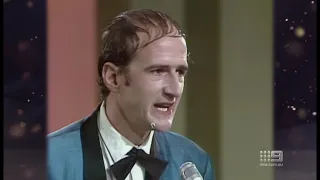 Norman Gunston at Logies 1976,wins best new Talent