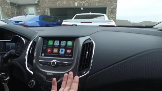 How to setup Apple Carplay and Android auto in the 2017 Chevy Cruze and other models with base radio