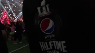 Super Bowl 2017 Lady Gaga behind scene