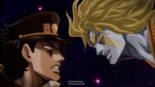 Jotaro vs Heaven Ascended Dio with Anime OST (JoJo eyes of heaven)