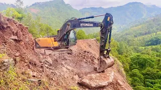 Can You Build a Road on THIS Mountain? Excavator Challenge | Excavator Planet