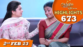 Anbe Vaa Serial | EP 673 Highlights | 2nd Feb 2023 | Virat | Delna Davis | Saregama TV Shows Tamil