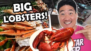 ALL YOU CAN EAT LOBSTER and PRIME RIB at the Best Buffet in LA!