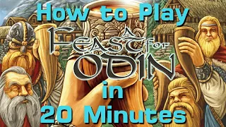 How to Play A Feast for Odin in 20 Minutes