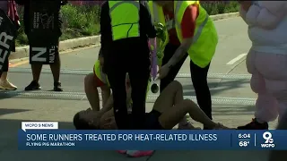 Heat-related medical issues on rise at Flying Pig this year