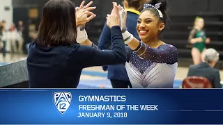 Cal Women's Gymnastics: Kyana George earns Pac-12 Gymnastics Freshman of the Week honors