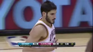 Omri Casspi 8 Pts 3 Reb nice dunk vs pistons 21 2 12 HD