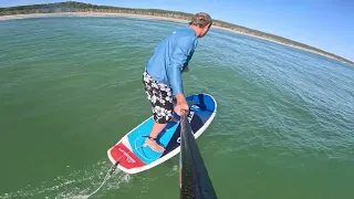 Supping Cylinder , 3 Beaches 2 Boards . Sup & sup foil