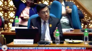 Orion Perez D's Full Presentation | 19th Congress Committee of the Whole House (RBH7) Day 3 Part 2