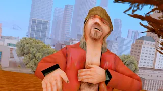 💩САМЫЙ НАГЛЫЙ БОМЖ в GTA SAMP часть 2 #shorts