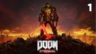 Прохождение Doom Eternal [Без Комментариев] Часть 1 — Ад на земле.