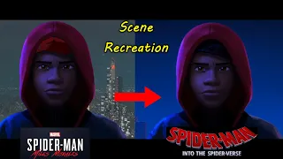 Spider-Man: Miles Morales "What's up Danger" Scene Recreation (COMIC BOOK Style)