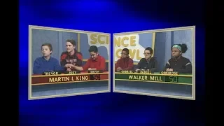 Science bowl 2018-19: MLK vs Walker Mill