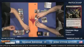 2013 Magic World Championship - Round 12 Modern - Shahar Shenhar vs. Josh Utter-Leyton
